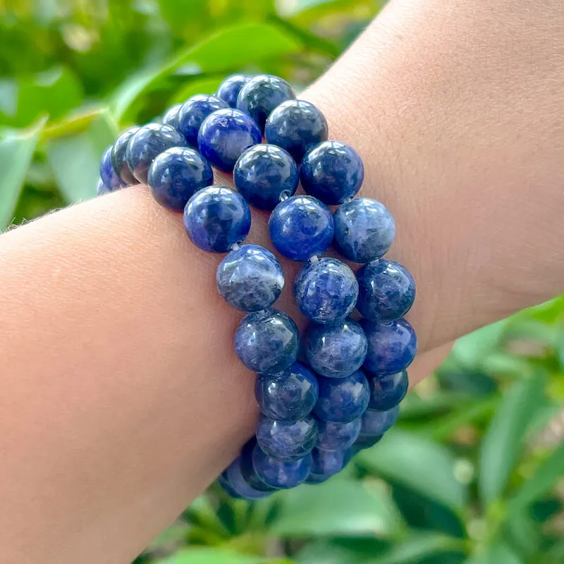 8 mm Gemstone Beaded Bracelet