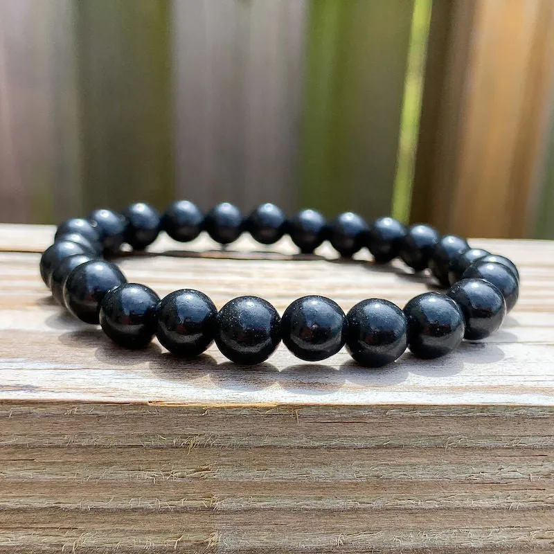 8 mm Gemstone Beaded Bracelet