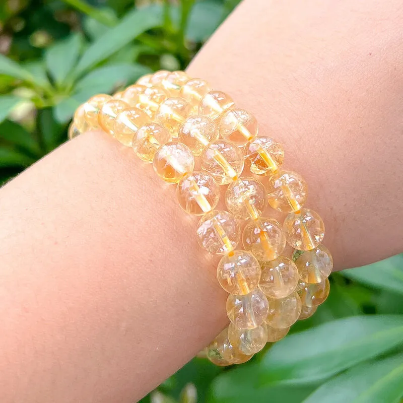 8 mm Gemstone Beaded Bracelet