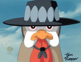 Animaniacs Original Production Cel Signed by Tom Ruegger: Chicken Boo