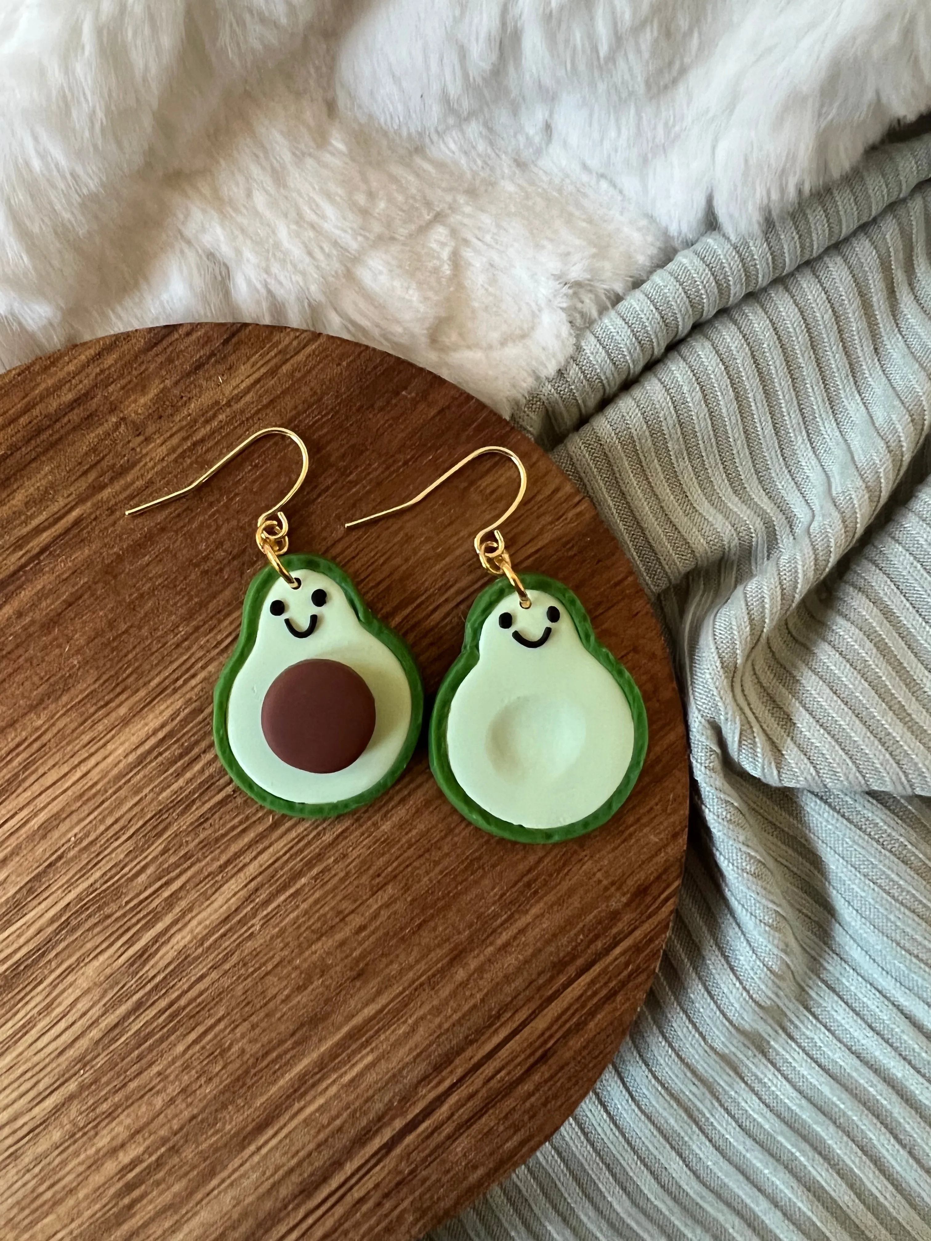 Ava the Avocado Earrings