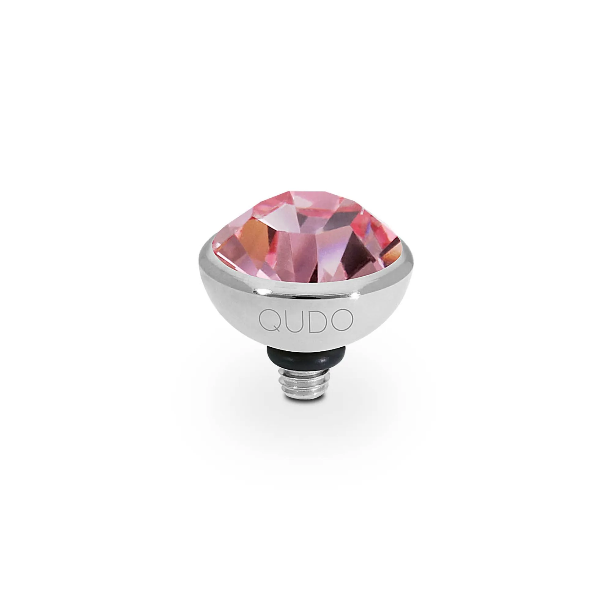 Bottone and Light Rose Ring Gem Top 10mm