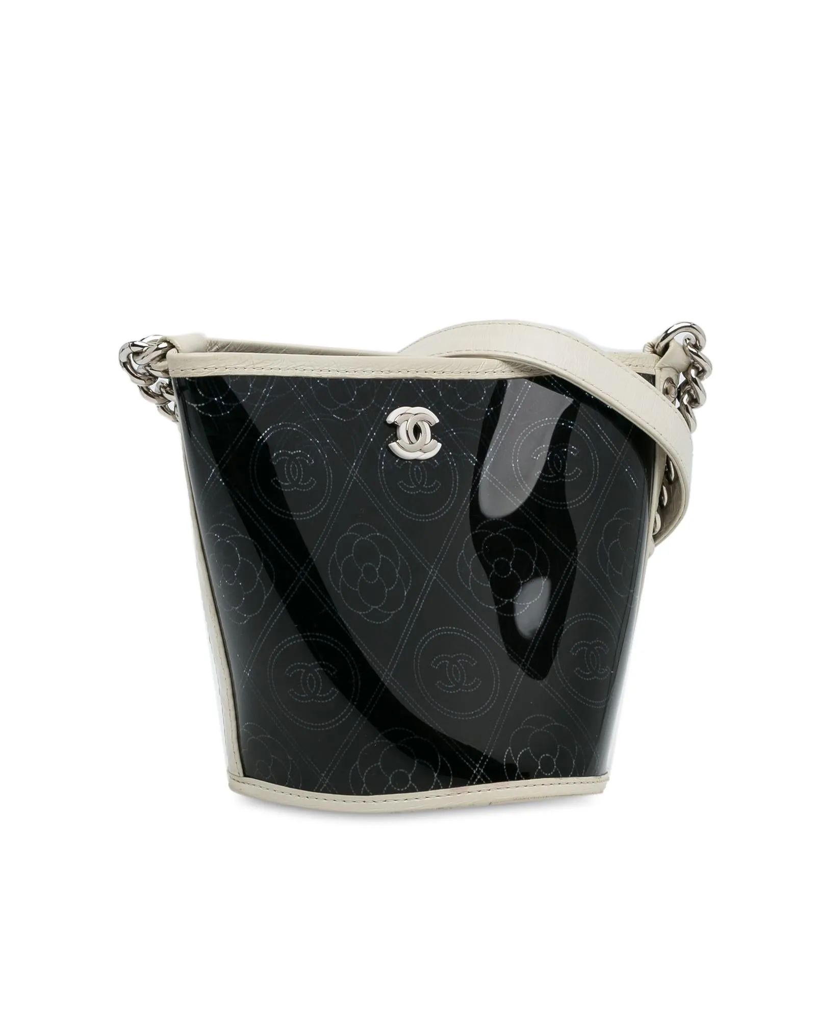 Camellia PVC Bucket Bag