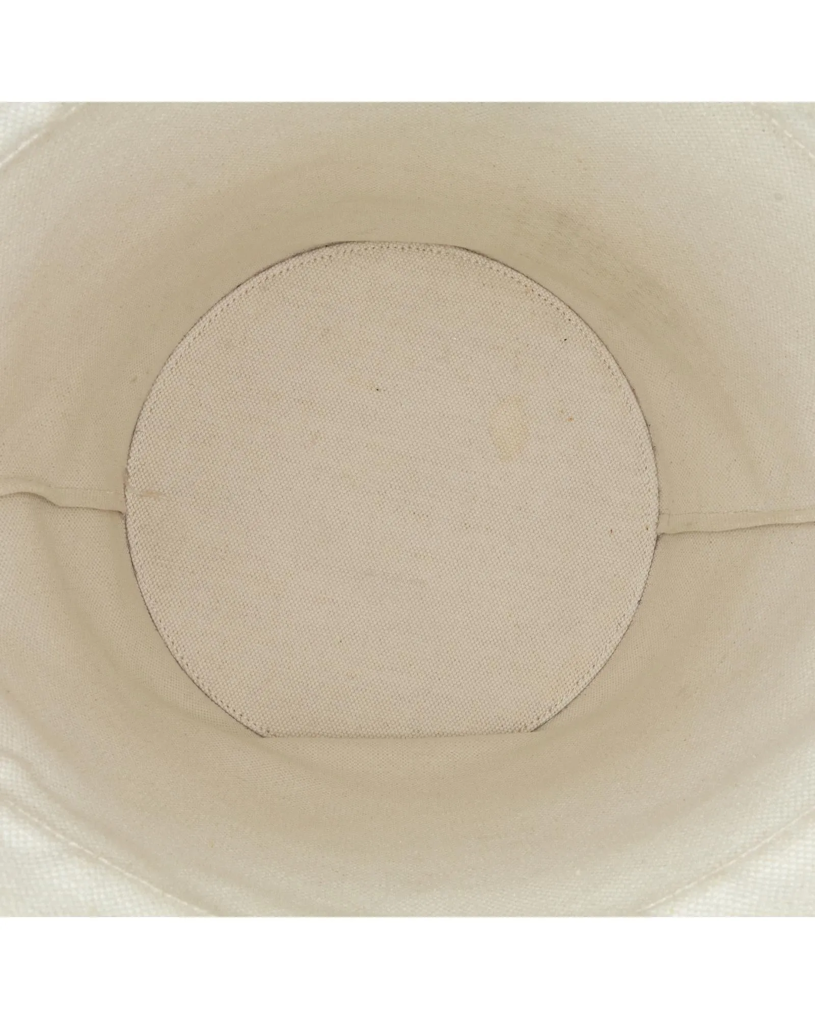Canvas Bucket Bag with Flat Shoulder Strap
