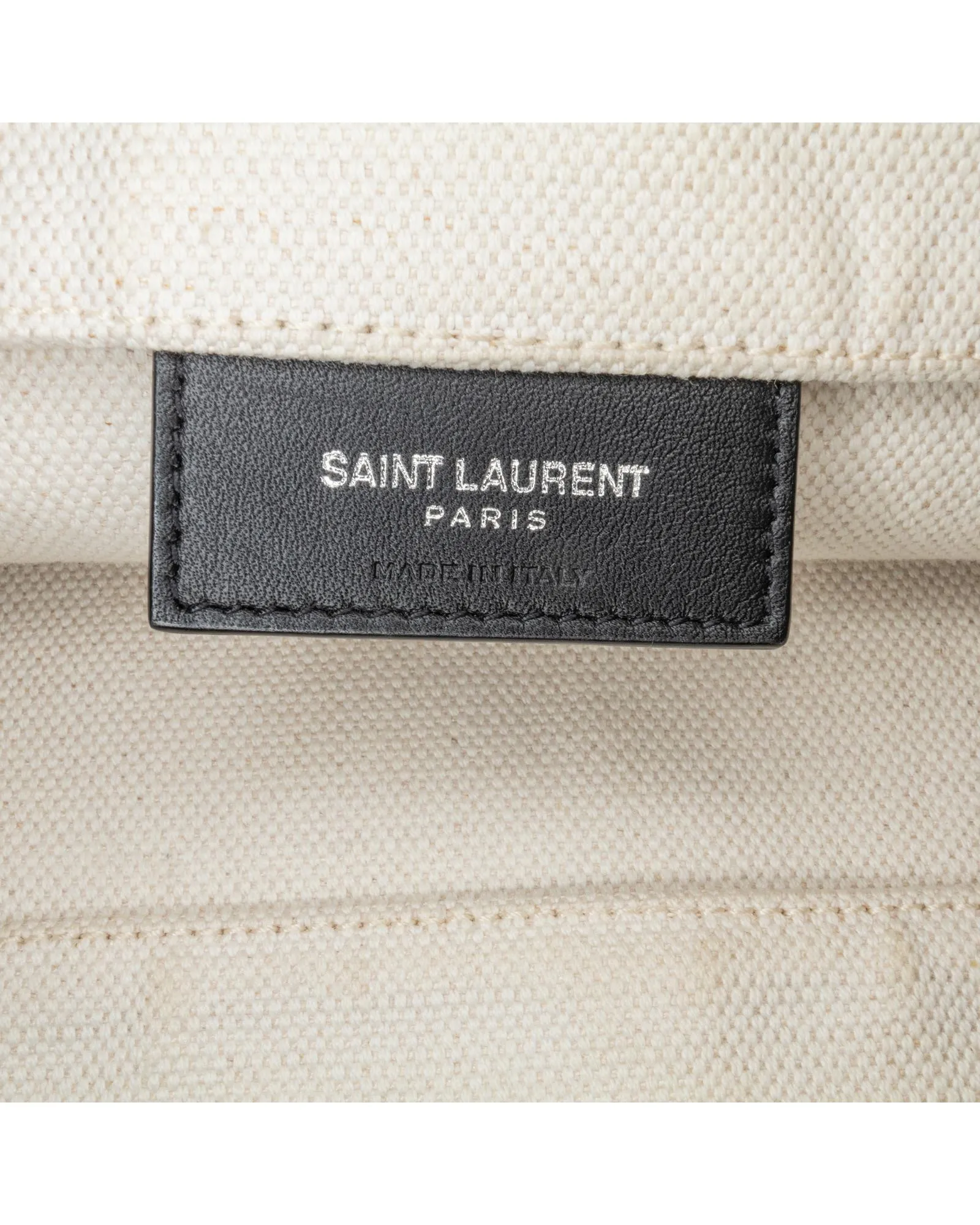 Canvas Bucket Bag with Flat Shoulder Strap
