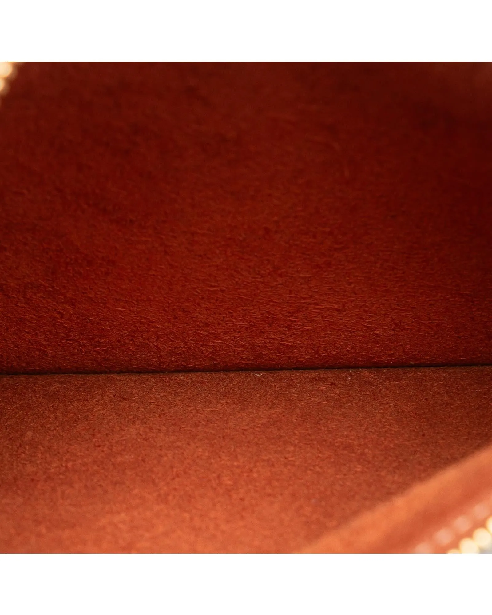 Celine Triomphe Bucket Bag in Brown Leather
