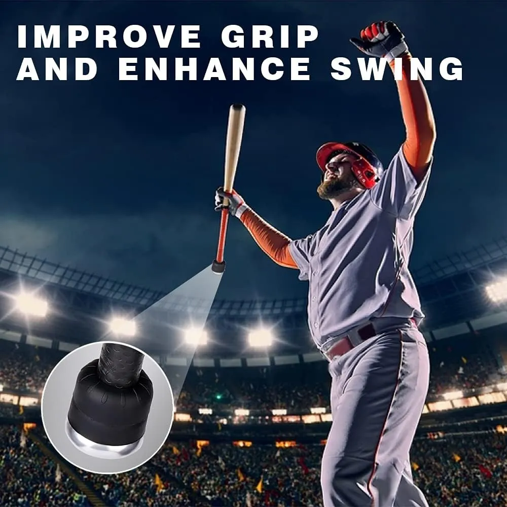 CHAMPKEY Premium Choke Up Rings 4 Pack | Reduced Hands Pain and Pressure Baseball Rings | Ideal for Baseball, Softball and Tee Ball Bat