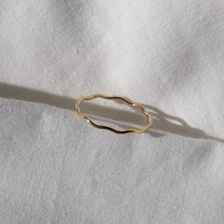 Crinkle Ring