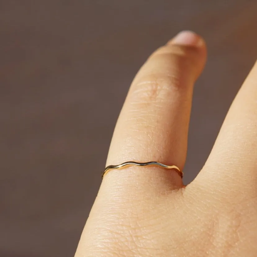 Crinkle Ring