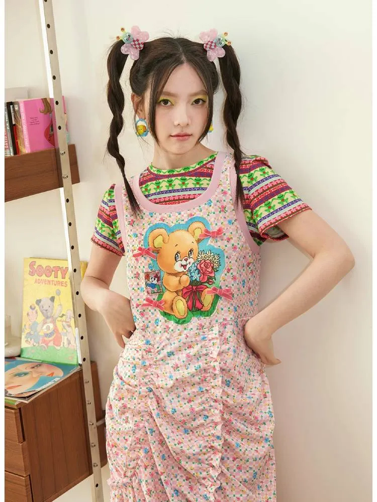 Cute plaid hairpin【s0000008715】