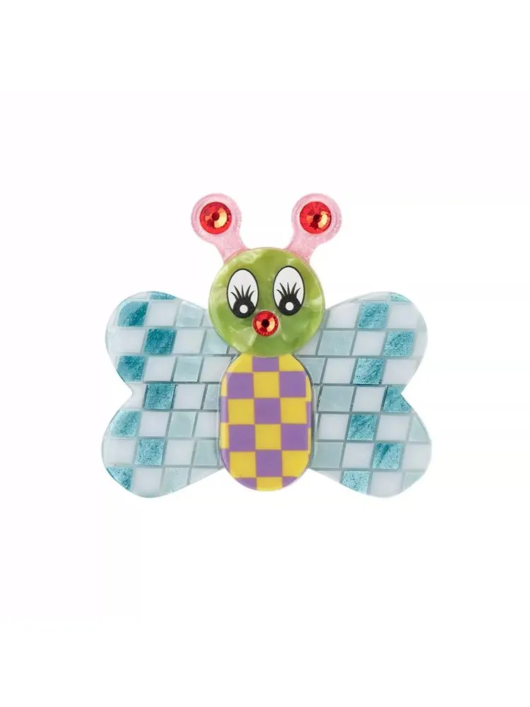 Cute plaid hairpin【s0000008715】