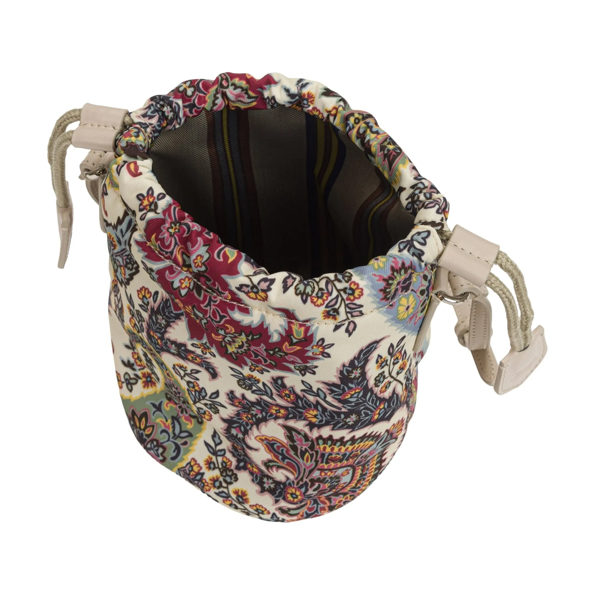 Floral Print Bucket Bag