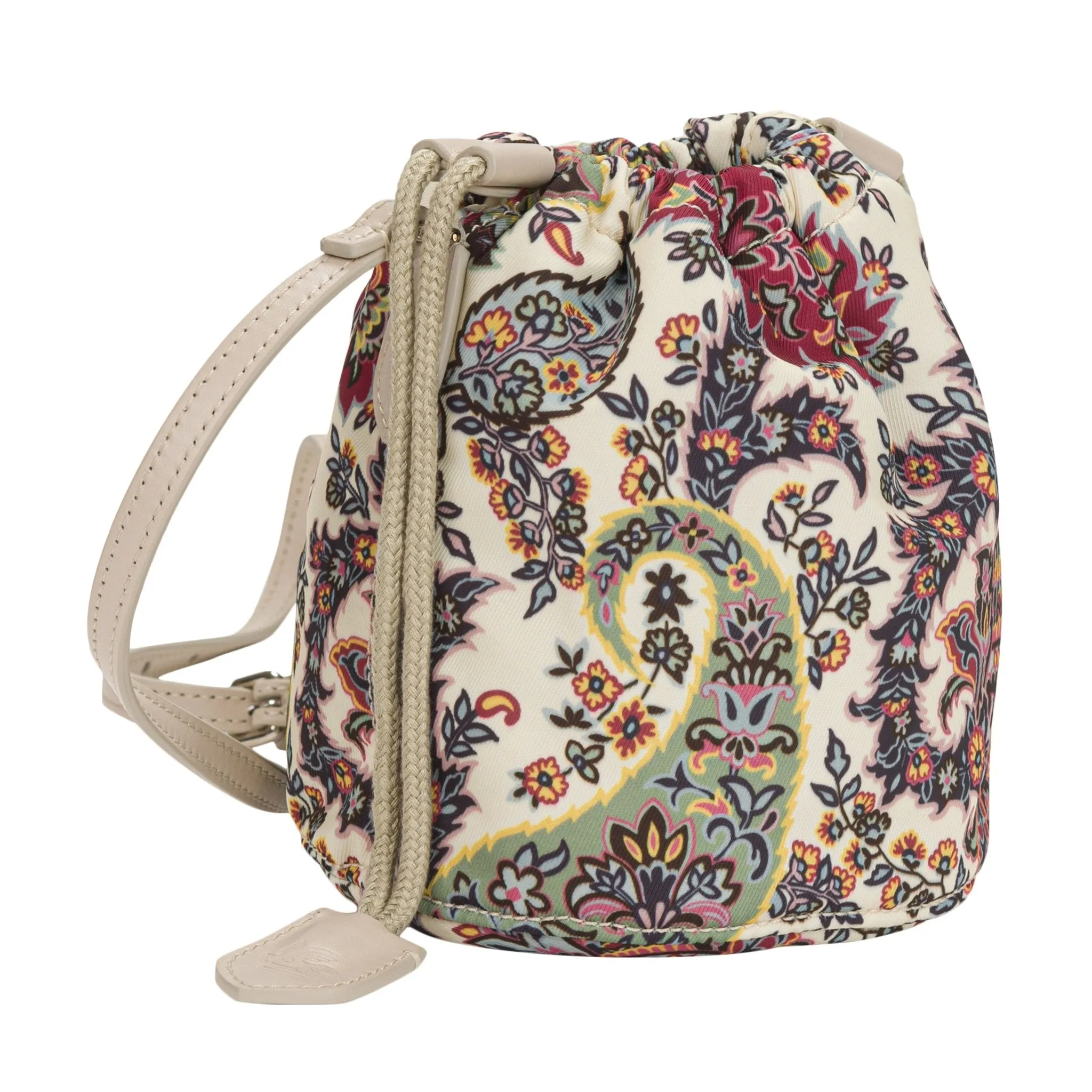 Floral Print Bucket Bag