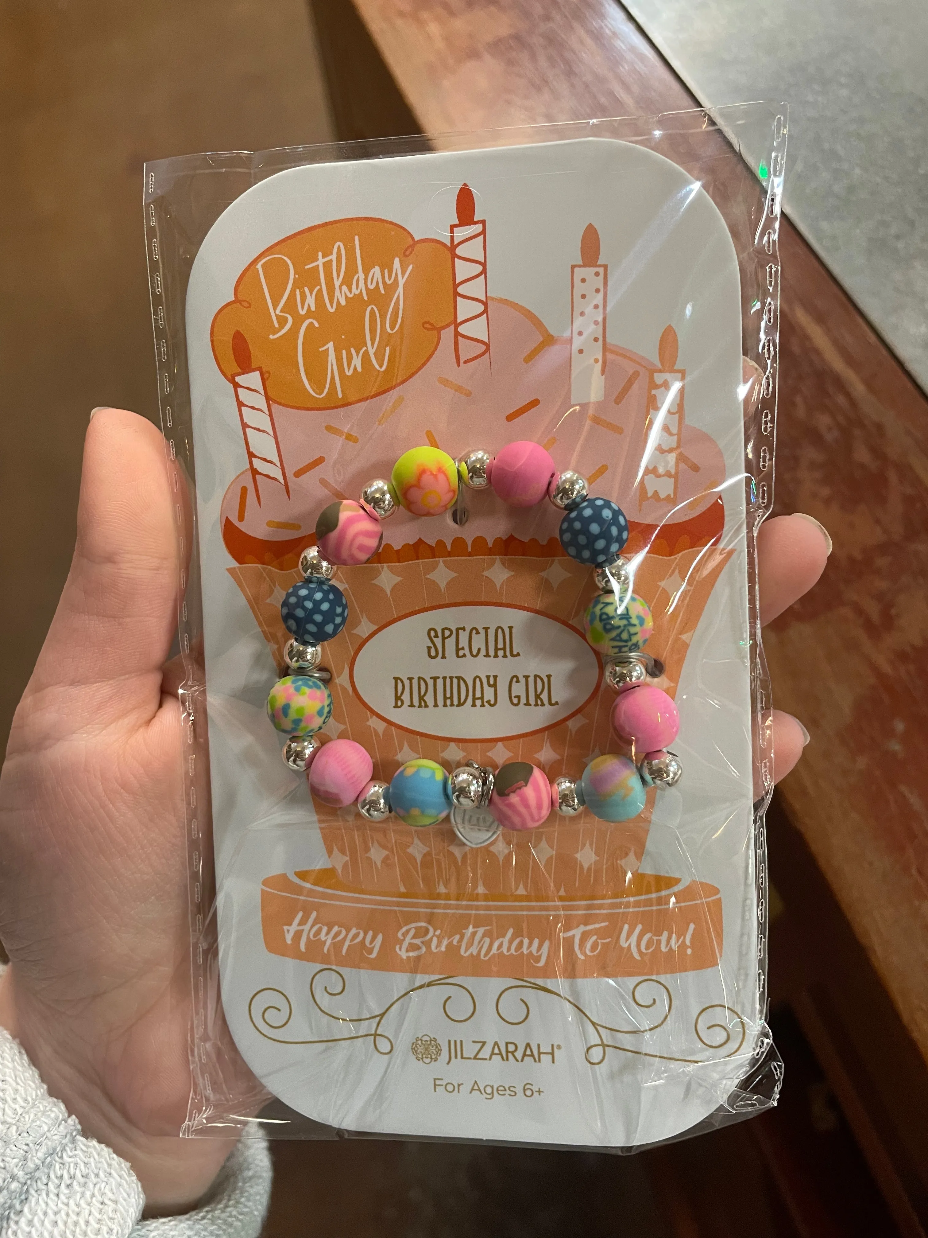 Girls Birthday Bracelet