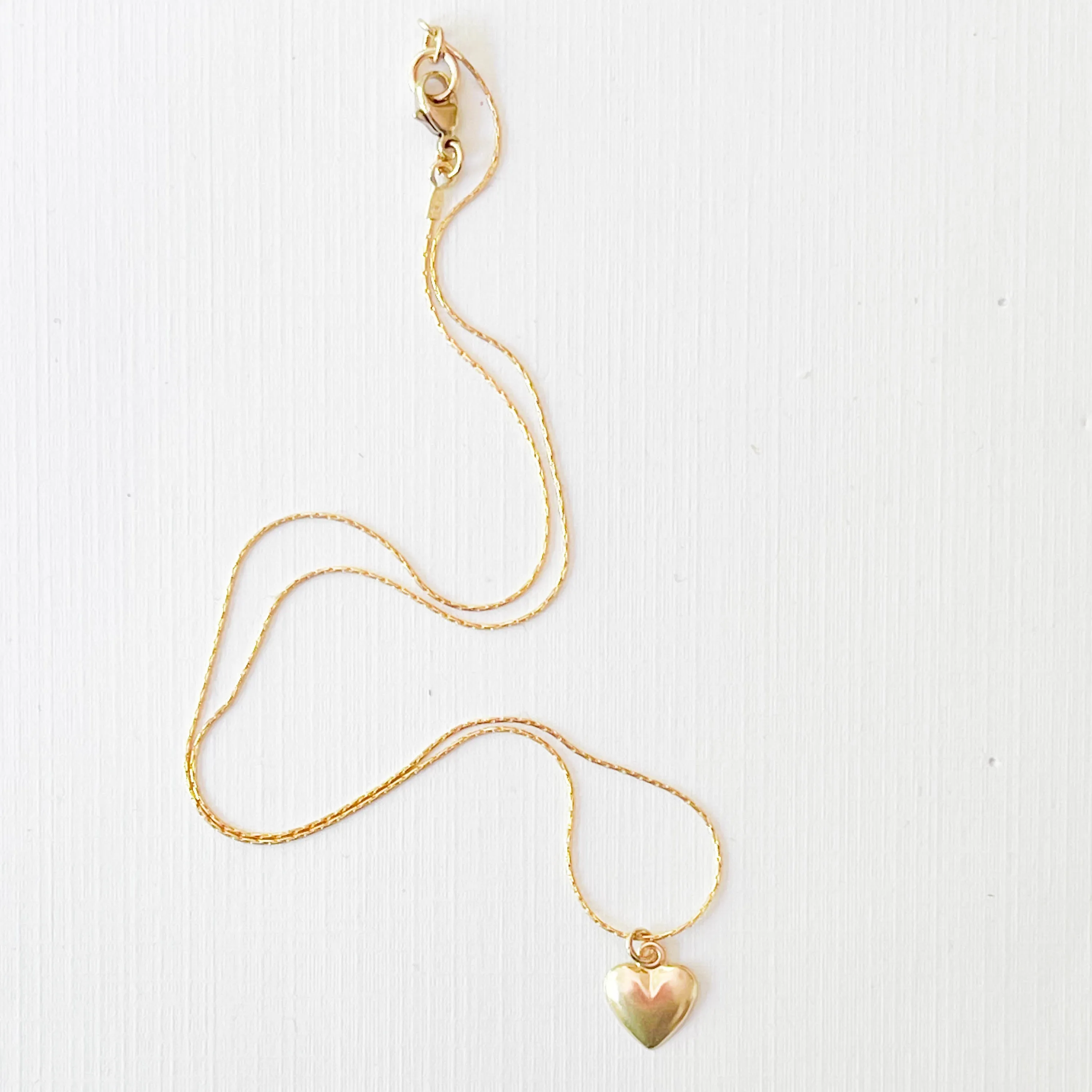 Gold Filled Charm Necklace with a Heart, Starfish or Sun  - WS