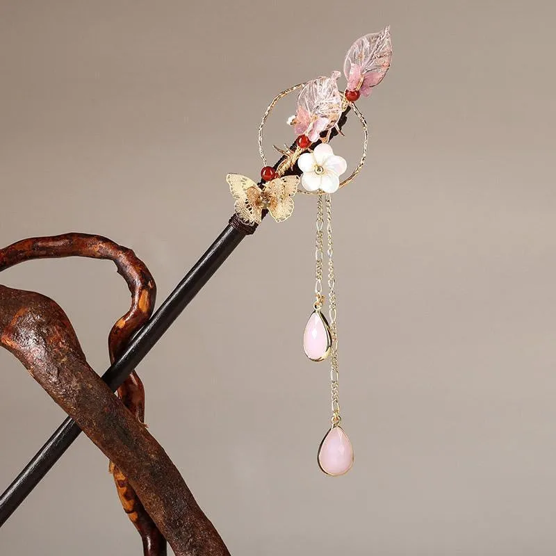 Hair Stick: Blush