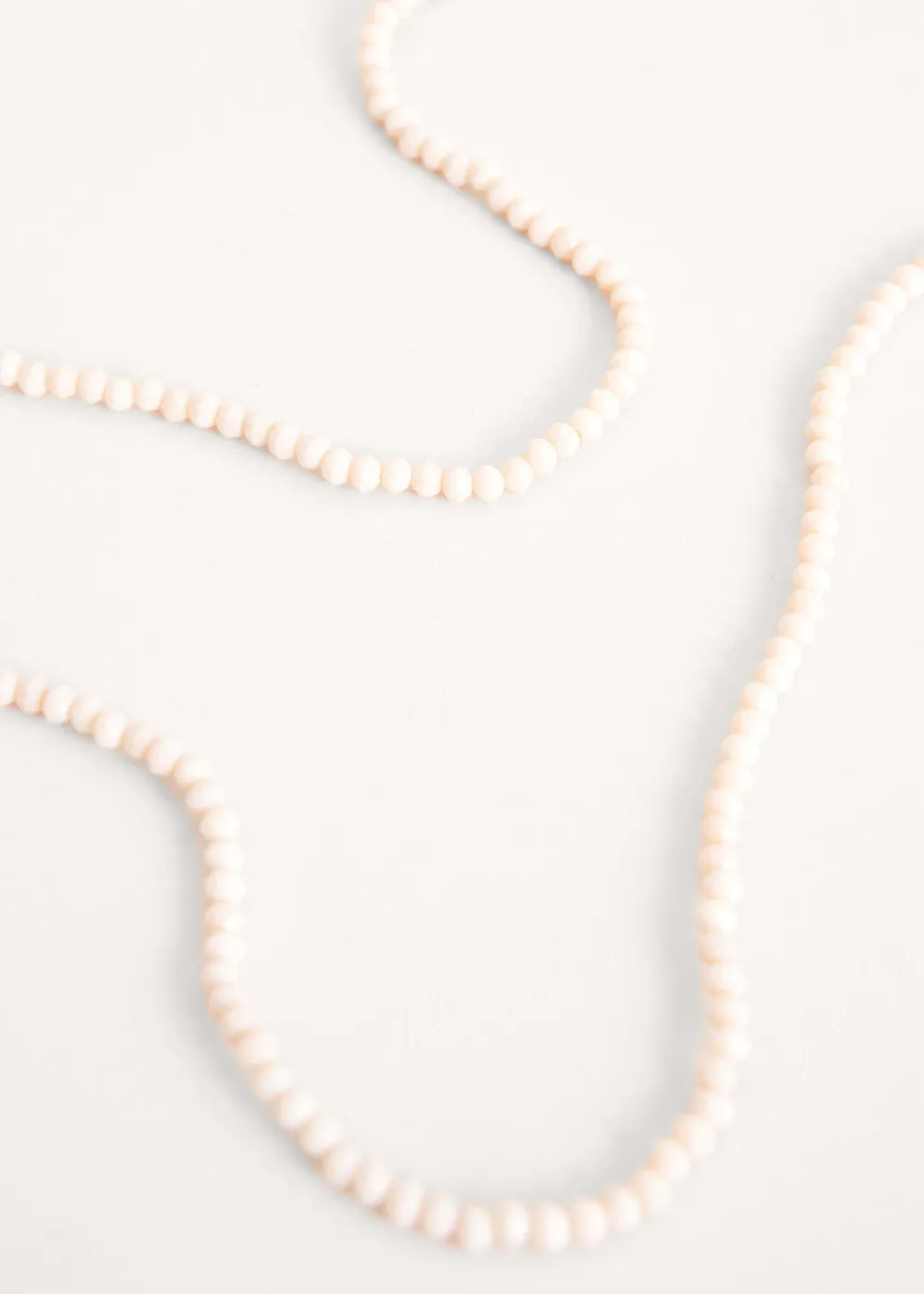JULI CRYSTAL NECKLACE - BLUSH