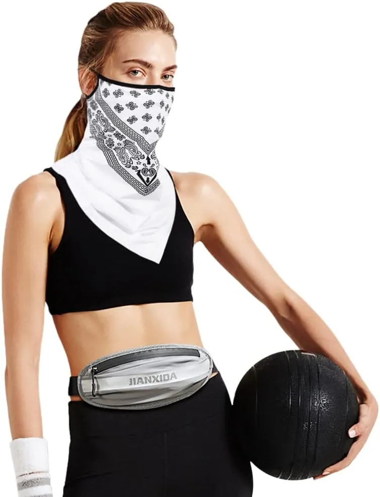 KINGREE Balaclava Ski Mask, Motorcycle Helmets Liner Neck Gaiter, Quick-Dry Half Masks