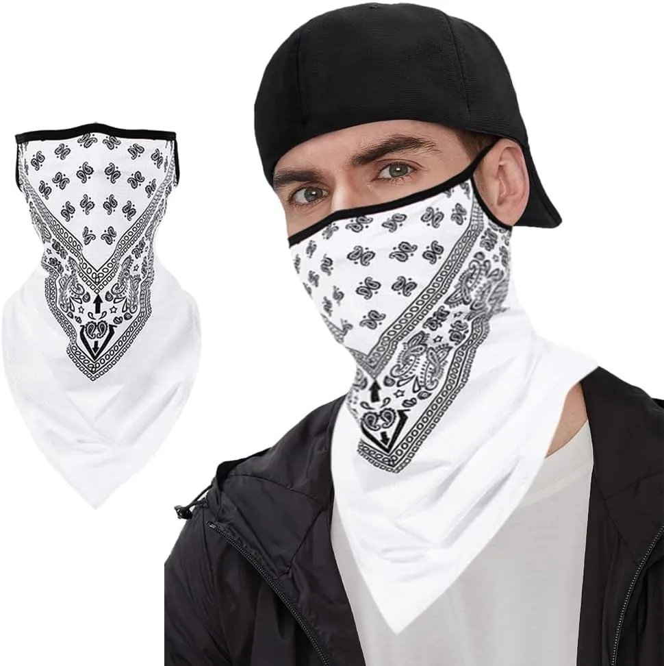 KINGREE Balaclava Ski Mask, Motorcycle Helmets Liner Neck Gaiter, Quick-Dry Half Masks
