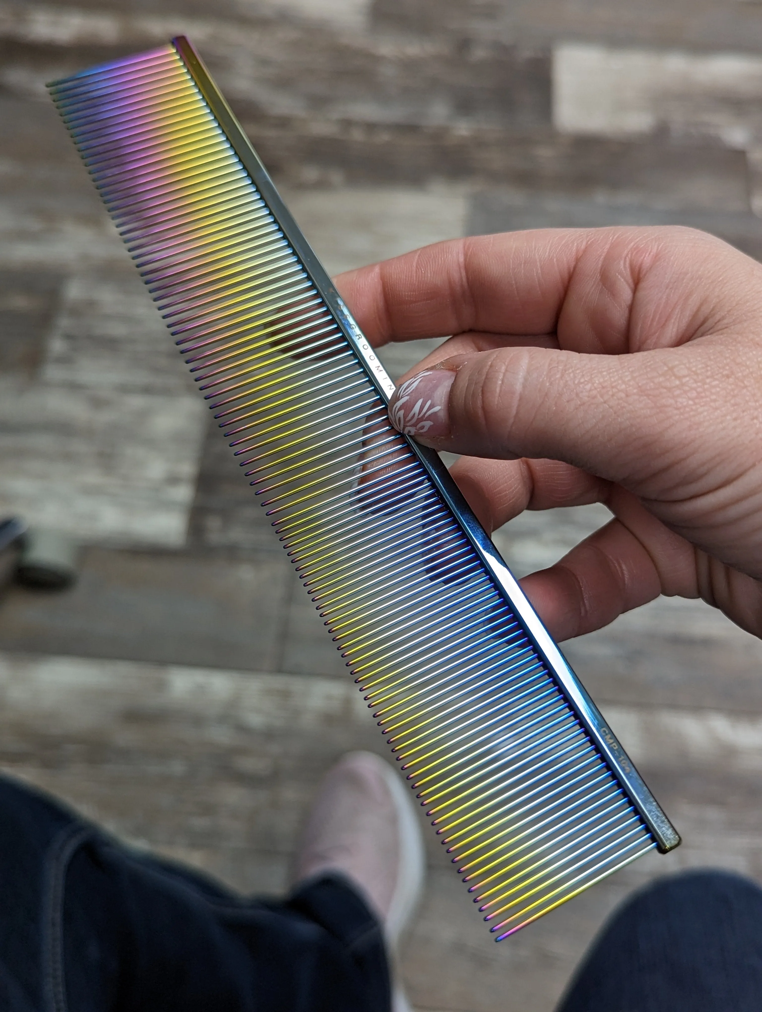KISS Rainbow Titanium Combs