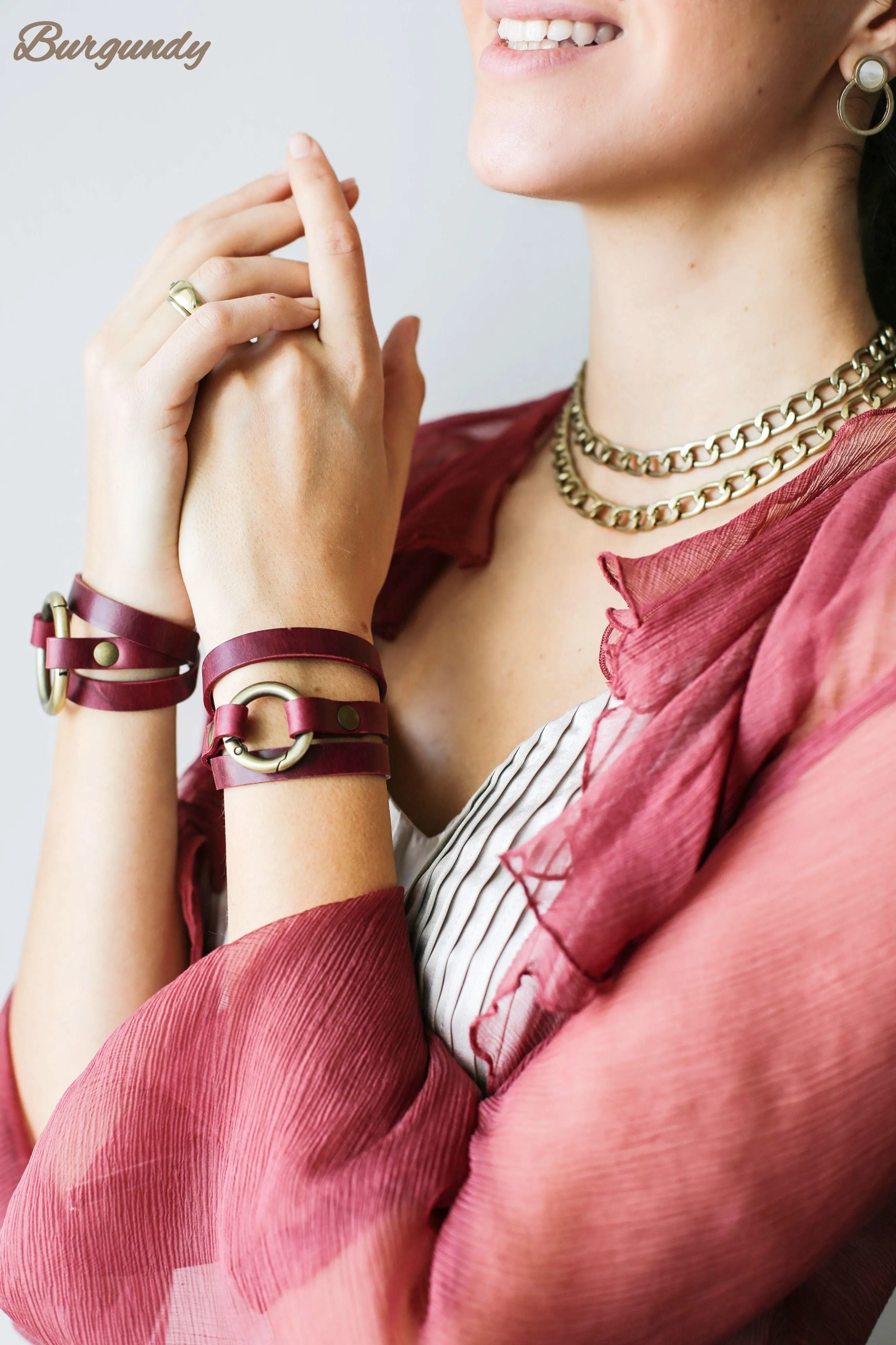 Leather Bracelets - All colors