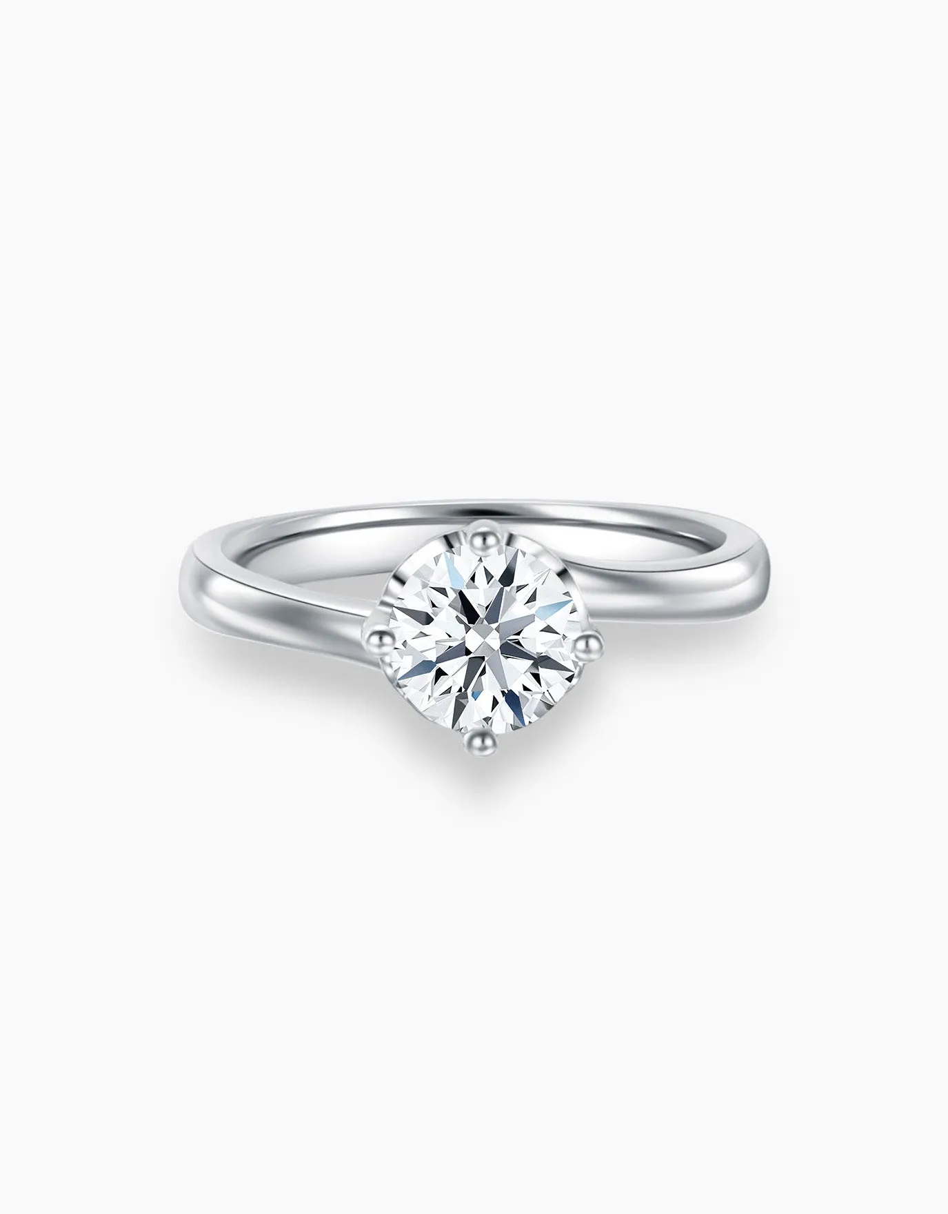 LVC Precieux Classic Entwine Diamond Ring