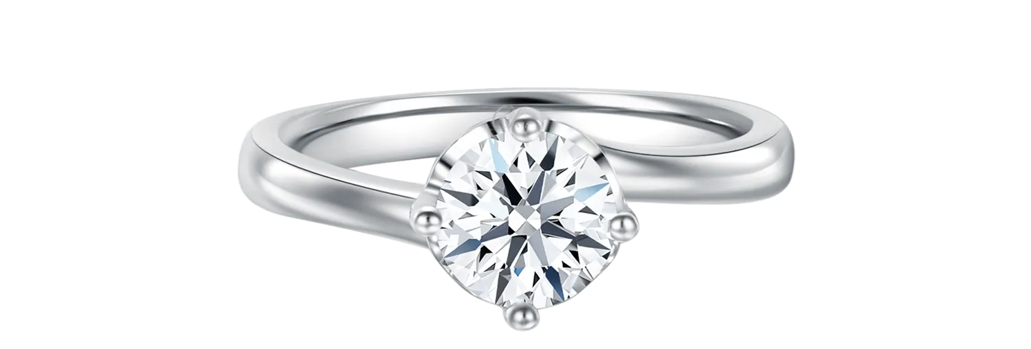 LVC Precieux Classic Entwine Diamond Ring