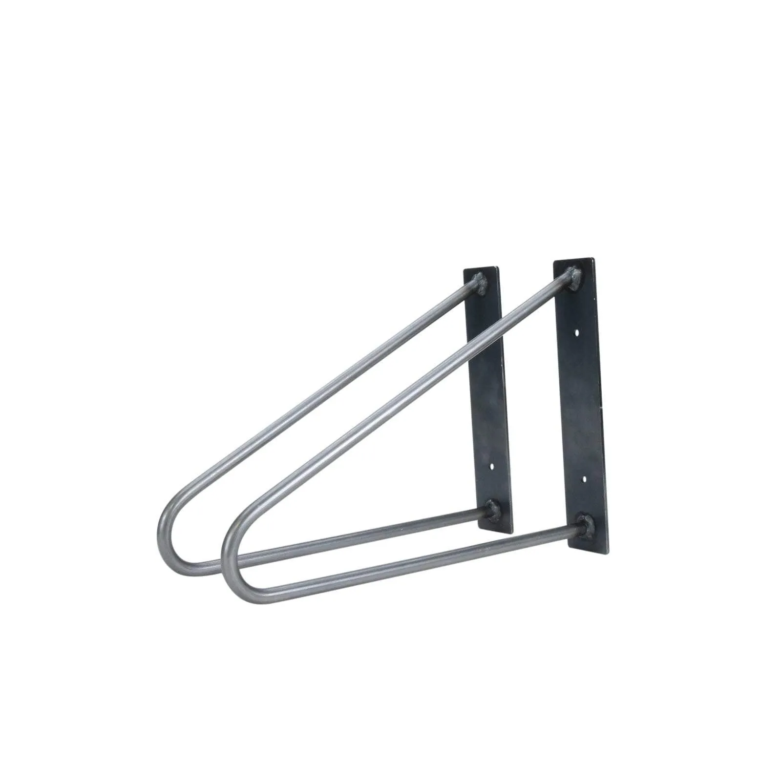 Original Hairpin Shelf Brackets / Floating Desk Brackets, Pair of 2