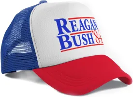 Promotion & Beyond Reagan Bush '84 Campaign Adjustable Unisex Adult Hat Cap 80s Outfit Halloween Costume Cosplay Accessory