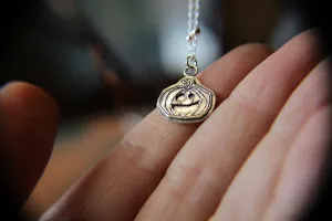 Pumpkin Necklace, Halloween Pumpkin Necklace, Pumpkin Jewelry, Halloween Jewelry, Spooky Pumpkin Necklace, Gift