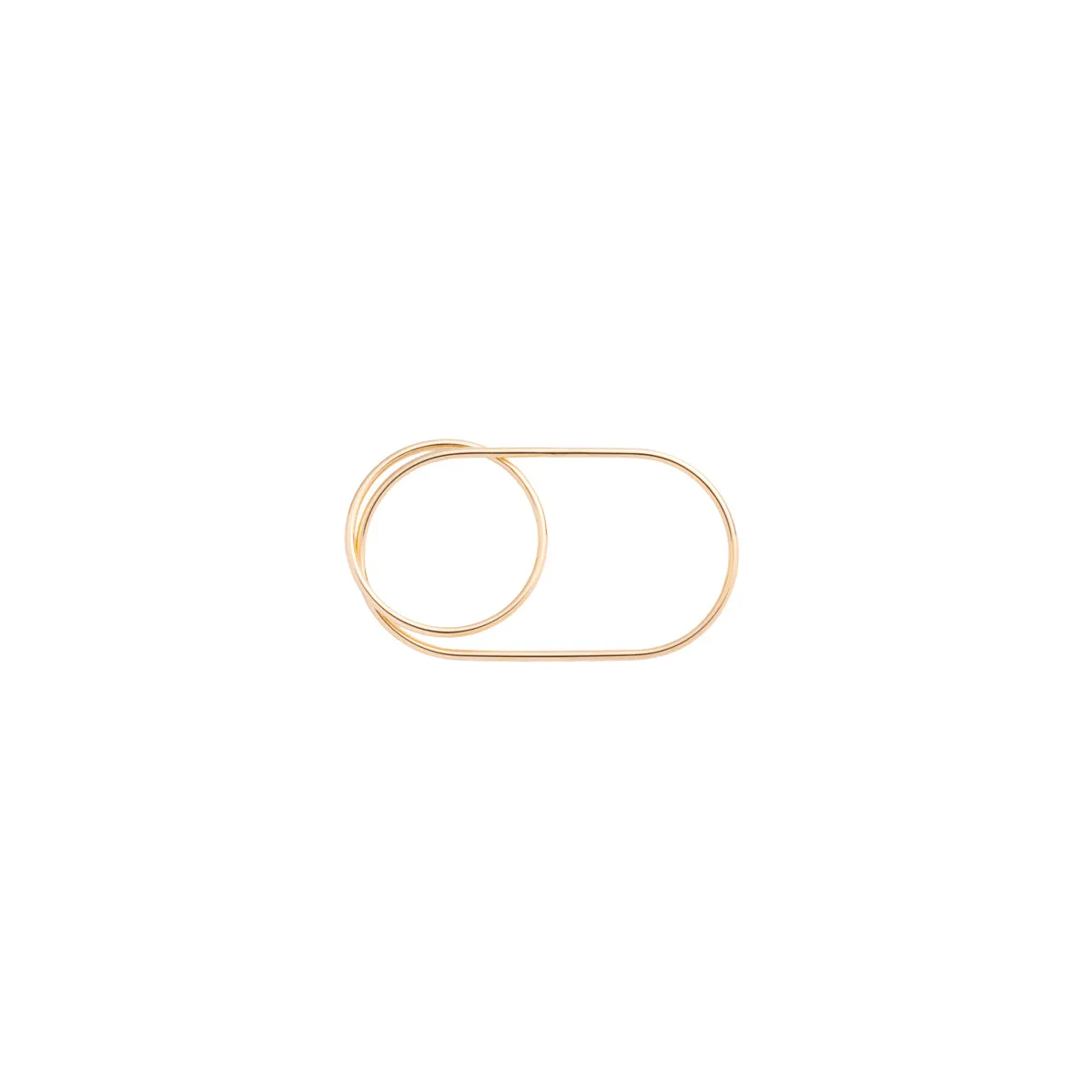 "All About Basics" Double Finger Ring
