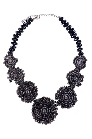 Silver & Grey Princess Necklace