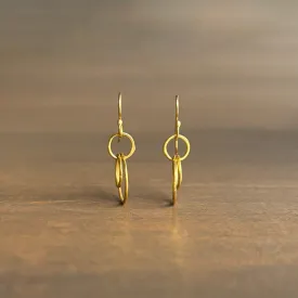 Small Magnolia Earrings