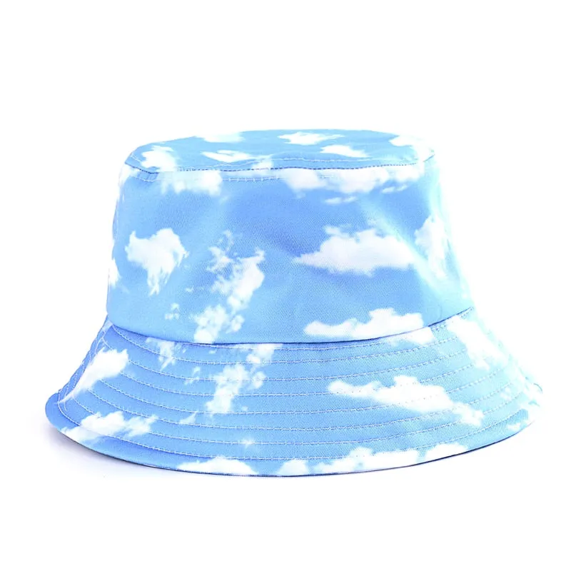 Summer Cartoons Graffiti Bucket Hat For Women Men Outdoor Foldable Bob Fisherman Hat Girls Boys Gorros Panama eSun Hat