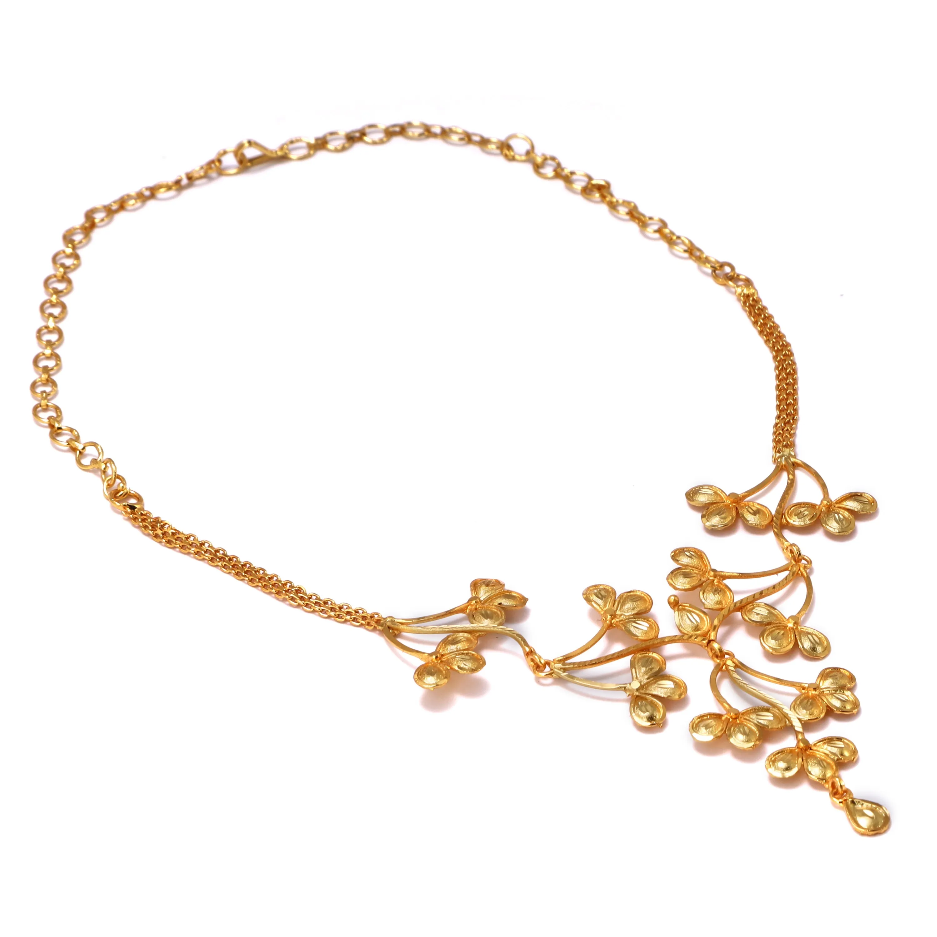 Sushni Phool Necklace Set