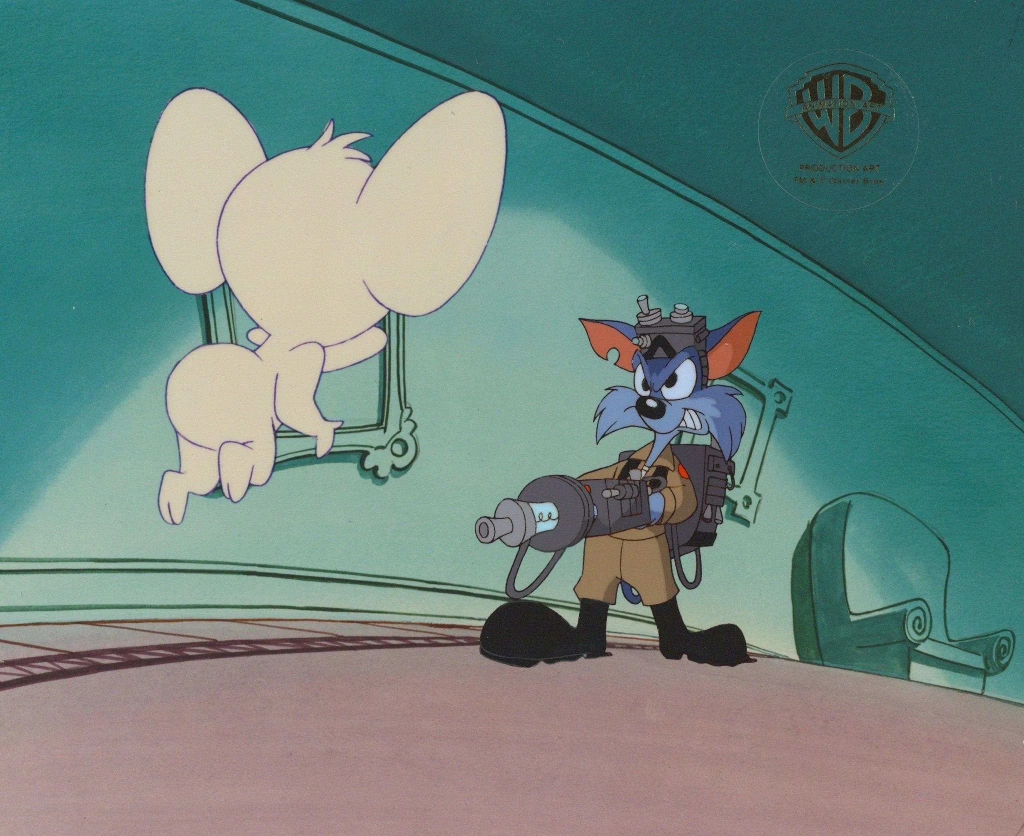 Tiny Toons Original Production Cel: Furrball, Sneezer