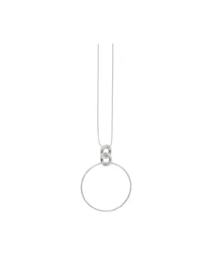 Tula Adjustable Statement Necklace Silver Plating