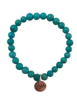 Turquoise Power Beaded Bracelet
