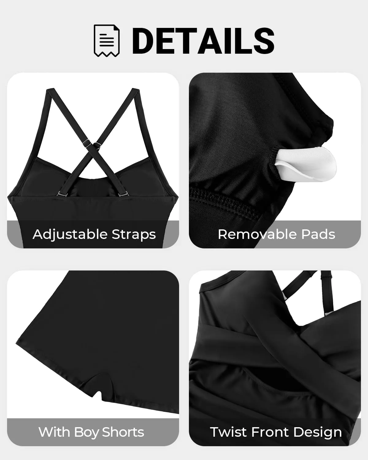 Women's One Piece Swimsuit with Shorts Boyshorts Boyleg 2025 Cutout Bathing Suit Criss Cross Swimwear