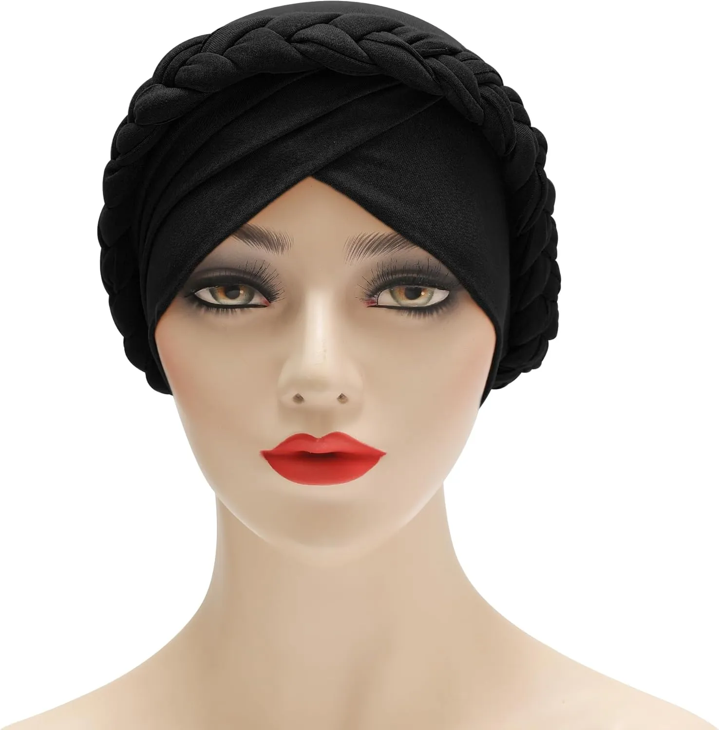 ZLYC Chemo Headwear Pre Tied Turban Headwrap Lightweight Beanie Hat for Women