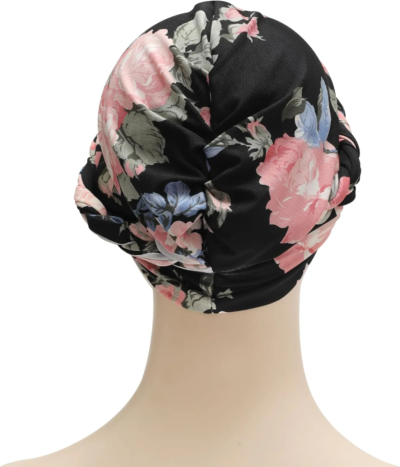 ZLYC Chemo Headwear Pre Tied Turban Headwrap Lightweight Beanie Hat for Women