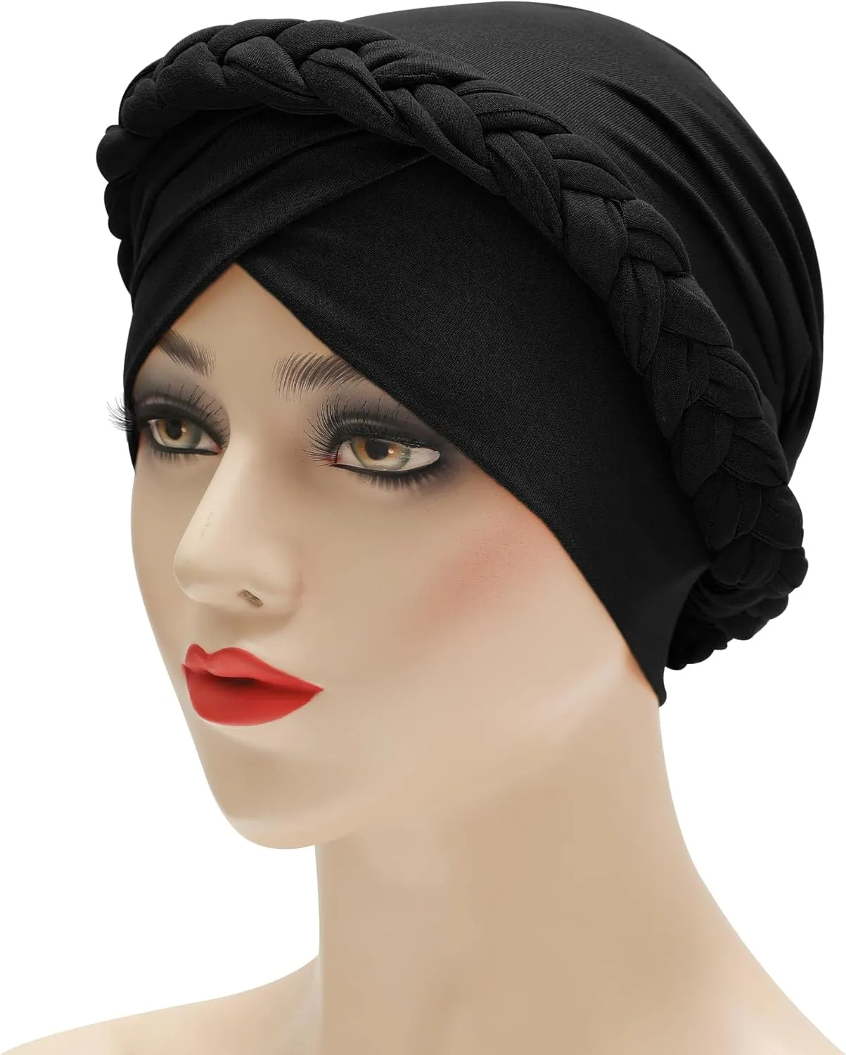 ZLYC Chemo Headwear Pre Tied Turban Headwrap Lightweight Beanie Hat for Women
